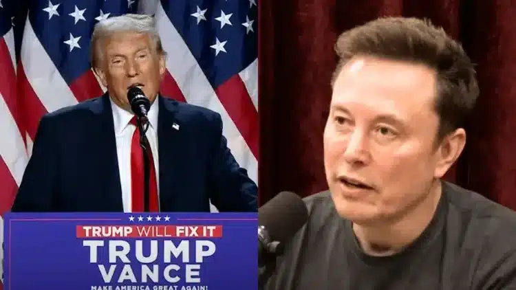 Donald Trump a Elon Musk