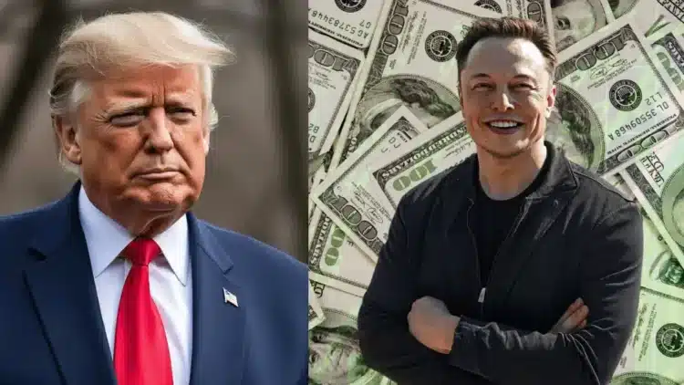 Donald Trump a Elon Musk