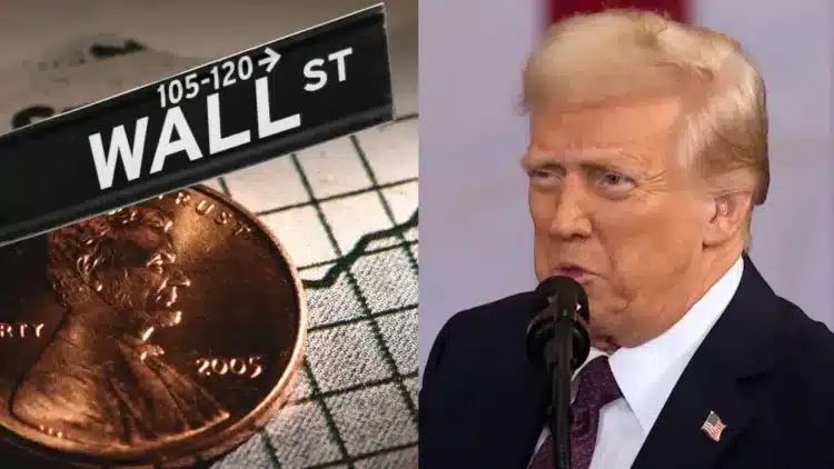 Donald Trump a Wall Street